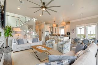Walk to Beach Modern Galveston Home with Balconies! - 4