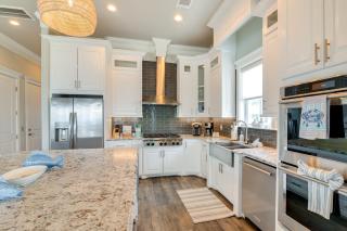 Walk to Beach Modern Galveston Home with Balconies! - 1