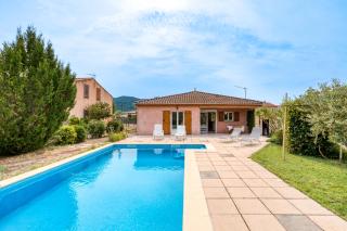 Villa Plain-pied avec Piscine Octon - 0