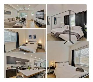 3 Min to DT Lux Townhome 2 Car Garage King Bed - 0