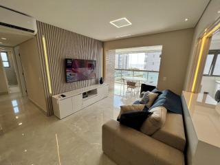 Home 48 I Apto pé na areia e com Piscina Aquecida em Bertioga - 5