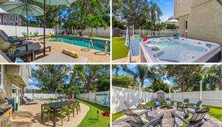 Family Oasis - Pool Hot Tub Games & Near Beach - 9