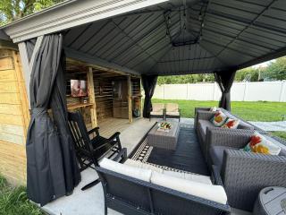 Ground-level bed bath house1mi to the beach sleep8 - Long Branch - 9