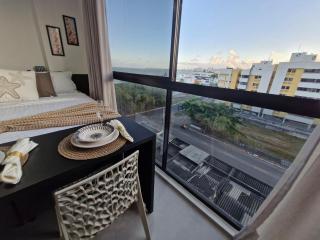 Flat602 na cobertura - Luxo Beira Mar Caribessa - vista mar - 8