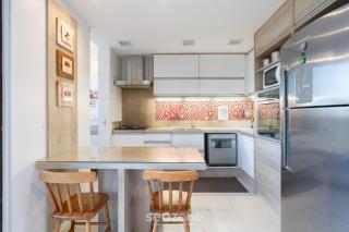 Apto c/ varanda gourmet a 300m da Praia CMS0202 - 2