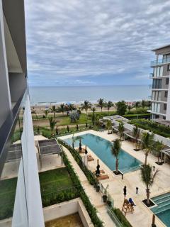 Apartamento moderno con vista al mar y piscinas 1 habitación con balcón en Manzanillo,Cartagena - 0