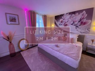 Cocon Diamant Romantique - Jacuzzi & Sauna Privatifs-Hyper-Centre - 9