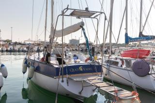 Quo Vadis Yacht in Bisceglie Harbor - 7