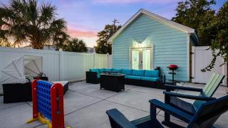 Pensacola Retreat w Jacuzzi Tub Outdoor Lounge Fire Pit Historic Church 1928 by AvantStay - 9