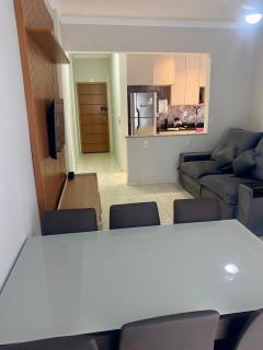 Apê completo com varanda gourmet e vista livre Canto do forte - Praia Grande - 4