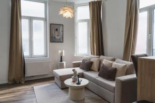 Lovely 1BR & 1LR Apartment, Only 15 Min Walk to City Center - Gand - 8