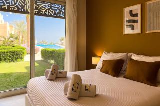 The Golden Atrium 3BDR Pool View Free Pool & Beach Access - 9