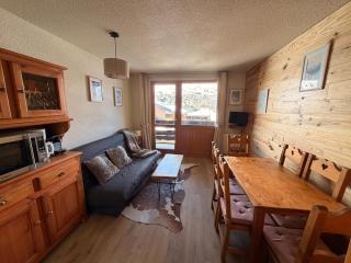 Mottaret - 2 pièces - Pied des pistes avec vue - Parking - 9