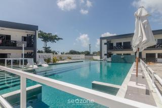 Aptos em condo com churrasq e piscina na melhor localização Praia do Mutá DVBs - 9