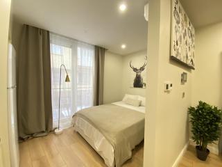 Stylish Studio with Golden Horn Charm - 0