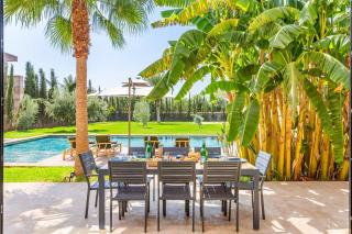 Villa Amelkis avec Piscine - 4 suites de luxe à Marrakech - 0