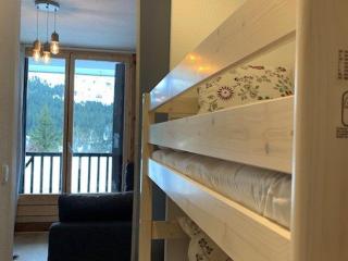 Studio rénové à Flaine Forêt - 5 pers, proche des pistes et commerces, balcon sud, casier à skis - FR-1-687-24 - 3