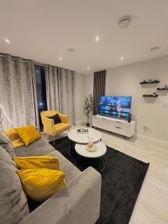 40 percent OFF Monthly Stays 2 Bed Modern Apartment near Piccadilly - Parking - Fast WiFi - 9