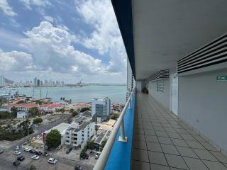 Apartamento en Bocagrande con vista lateral al mar ICDI - 7