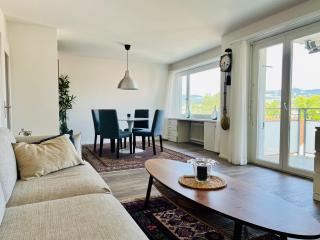 Moderne & helle Wohnung mit Netflix & Bergsicht - 9