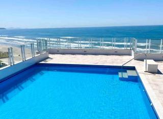 Pé na areia: apto com vista mar e piscina - 9