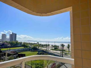 Pé na areia: apto com vista mar e piscina - 1