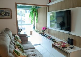 C153 Moderno apartamento de dois quartos em Canasvieiras a só 280m da praia - 0