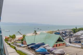 Apto Pe na Areia com Varanda e Churrasqueira - 8