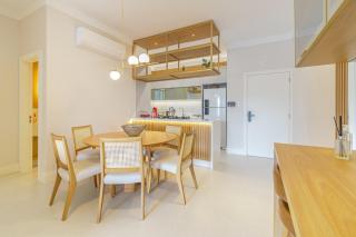 Apto Pe na Areia com Varanda e Churrasqueira - 3