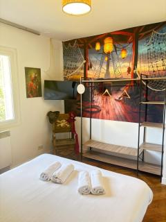 Le Refuge des Aventuriers - Parking Gratuit - Clim - Cros-de-Cagnes - 3