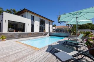 Maison architecte neuve - piscine - 400m océan - 6