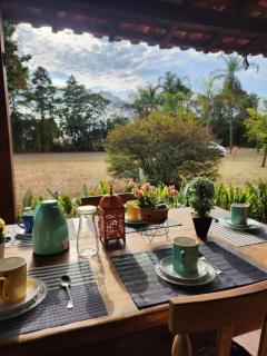 Refúgio com Piscina, Churrasco e Lazer no Campo - 5