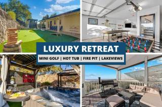 Lux Family Home Hot Tub Mini Golf Game Room & Views - 0