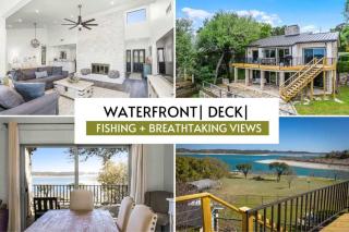 Waterfront Deck Fishing Canyon Lake Family Vacation - 0