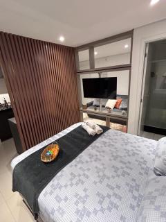 Flat luxuoso novo com ar condicionado e cozinha completa - Centro - 6