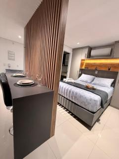 Flat luxuoso novo com ar condicionado e cozinha completa - Centro - 5