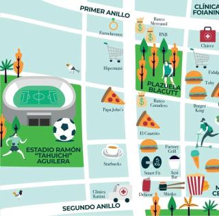 Departamento de 2 habitaciones en Av Las Americas - 1