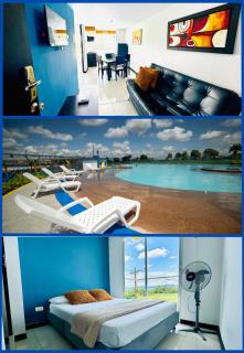 Apto con vista increible piscina a 10 min del Parque del Cafe - 0