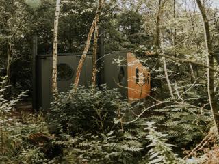Charming 5-Person Bee Lodge in the Woods - 4