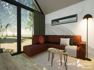 Cozy 6-person lodge by the fishing pond - 9