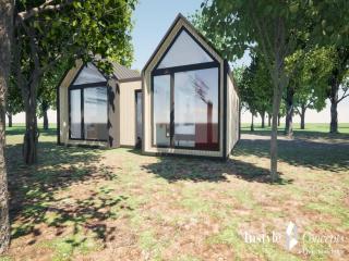 Cozy 6-person lodge by the fishing pond - 0