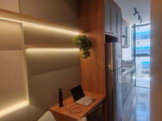 Studio aconchegante NOVO Praia Grande, com piscina - 7