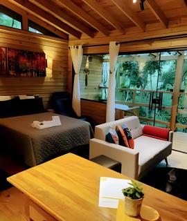 Cabana na Serra da Cantareira com Hidro - 7