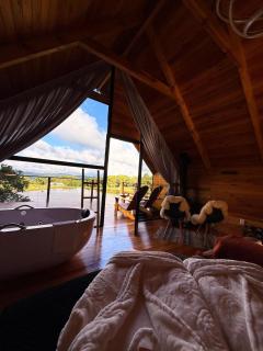 Cabana Água - Hidro, Café da Manhã, Vista para o lago - 2