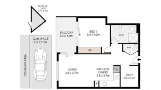 KozyGuru | Merrylands | Balcony Chic with Parking - 2