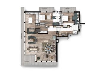 Duplex Luxe Courchevel 1850, ski aux pieds, 4 chambres - FR-1-772-9 - 6