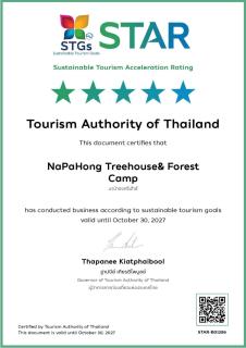 Napahong Treehouse นาป่าฮง Andromeda & Cassiopeia - 9