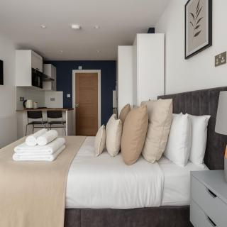 Modern Studio Flat in Hammersmith - Londres - 4