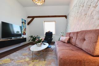 PARK 2 by WIESENAU - direkt am Erfurter Steigerwald - Vollausstattung - WLAN - Badewanne mit Flat - Wasserbett - 9