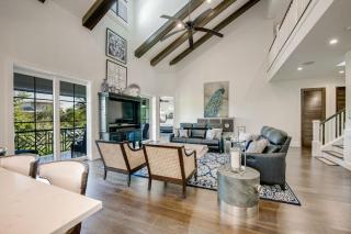 Tern Key - New Luxury Canal Front Home with Pool Spa Dock Close to Bean Point Pine Ave - 2